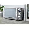 Swan Retro Digital Microwave Grey, 20 L, 800 W, 6 Power Levels Including Defrost Setting, SM22030GRN