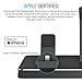 PRESS PLAY Charging Dock for Apple Watch & iPhone (Apple Certified), ONEDock Power Station w/Built-in Original Apple Lightning Connector for Docking, Made for Series, 5,4,3,2,1, AirPods, iPod