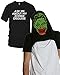 Mens Ask Me About My Zombie T shirt Funny Zombie T shirts Flip Costume Outbreak Tees (Black) L