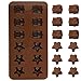 39 Piece Christmas Chocolate Mold Set, Christmas Theme Silicone Moulds, Ideal for Xmas Shaped Chocolate, Ice, Lotion Bars, Candy, Jelly, Candles, and Other DIY Products