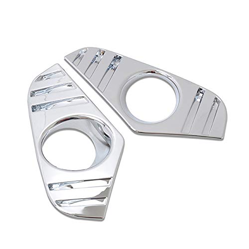 Kadore Chrome Front Fog Lights Lamp Cover Trim Bezel for 2019 Toyota RAV4 Hybrid Limited XLE Premium XSE LE 2-pc - Thumbnail 5
