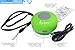 Guppy Water Resistant Bluetooth Shower Speaker Wireless Portable, Kid-friendly, Built-in Control Buttons, Speakerphone, Powerful Suction Cup, w/Safety Lanyard - Best for Indoor & Outdoor Use (Green)