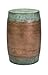 IMAX Rania Copper-Plated Stool – Drum Style Stool, Decorative Accessory, Home Decor. Home Bar Furniture