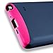 Note 4 case, Samcore Hybrid 2 in 1 Dual Layer Rugged Shockproof Case for Samsung Galaxy Note 4 case Cover [Navy Blue]