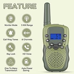 Kids Walkie Talkies Rechargeable for Boys
