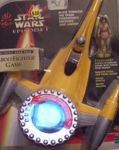Star Wars Episode I Electronic Hand-Held Naboo Fighter Game