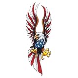 Pilot Automotive LT-00401WK Lethal Threat Designs Eagle Domed Decal
