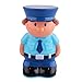 FunsLane Cartoon RC Police Car Remote Control Car with Music and Light Radio Control Toys for Kids Toddlers Baby and Children