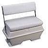 Moeller-Deluxe-Permanent-Mount-Swing-Back-Cooler-or-Livewell-Boat-Seat-72-Quart-37-x-185-x-345-Capacity-White