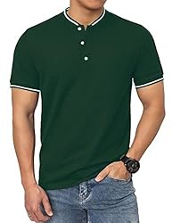 polo t shirts for men Muscle Henley for men polo