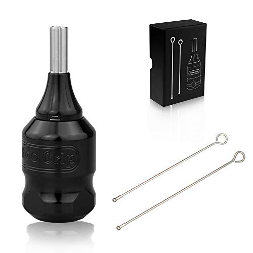 Romlon Tattoo Cartridge Grips - Professionnal Adjustable Twist 32MM Tattoo Machine Cartridge Grips Tattoo Handle Tube CNC Aircraft Aluminum with Drive Bars Supply Tattoo Gun Tattoo Accessories - Thumbnail 6