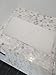 Key Home Goods Silicone Bath Mat – 15.25 x 26.75 - Clear - with Powerful Suction Cups