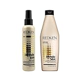 Redken Blonde Idol Duo Kit Sulfate-Free Shampoo 10.1 oz + BBB Spray Lightweight Multi-Benefit Conditioner 5 oz