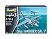 Revell RV03887 1:144-BAe Harrier GR.7 Plastic Model kit, Grey, 1/144