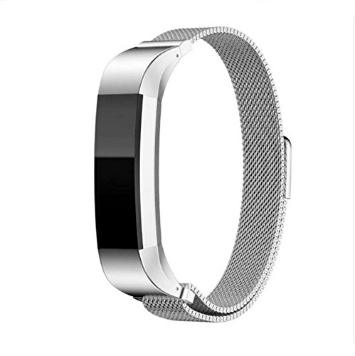 最新人気 Bewish Milanese Loopステンレススチール時計バンドブレスレットfor Fitbit Altaアルタ Hrマグネット留め金ロック調節可能交換用時計ストラップ L シルバー シルバー L B07f165dh6 Xcentry Com