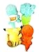 OliaDesign 4 pieces Animal Soft Plush (4 Pieces)