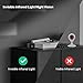 Luowice Hidden Camera Mini Spy Camera Indoor WiFi 1080P HD Wireless Portable Small Nanny Cam with Two-Way Audio and Night Vision Motion Detection IP Security Camera Built-in Battery Cloud Storage, Black