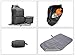 SoHo diaper bag backpack Ultimate System 5 pieces nappy tote bag for baby mom dad stylish insulated unisex multifunction large capacity durable includes changing pad stroller straps Charcoal