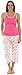 SleepytimePjs Women's Sleepwear Cotton Tank and Capri Pajama Pj Set