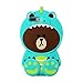 Artbling Case for iPhone 7 8 Silicone 3D Cartoon Animal Cover, Kids Girls Cool Fun Lovely Cute Bear Cases,Kawaii Soft Gel Rubber Unique Character Fashion Protector for iPhone7 iPhone8 (Green Dinosaur)