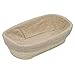 BetterJonny 9 inch Rectangle Banneton Bread Proofing Basket, Artisan Bread Dough Proofing Rattan Basket +Liner Combo for Professional and Home Bakers