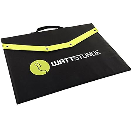 WATTSTUNDE® WS120SF SunFolder 120Wp Solartasche Solar Ladegerät Solarmodul faltbar