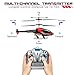 VATOS RC Helicopter Remote Control Helicopter Indoor 3.5 Channels Hobby Mini RC Flying Helicopter 2 Blades Replace Included RC Plane Toy Gift for Kids Crash Resistance Consistent Built-in Gyro