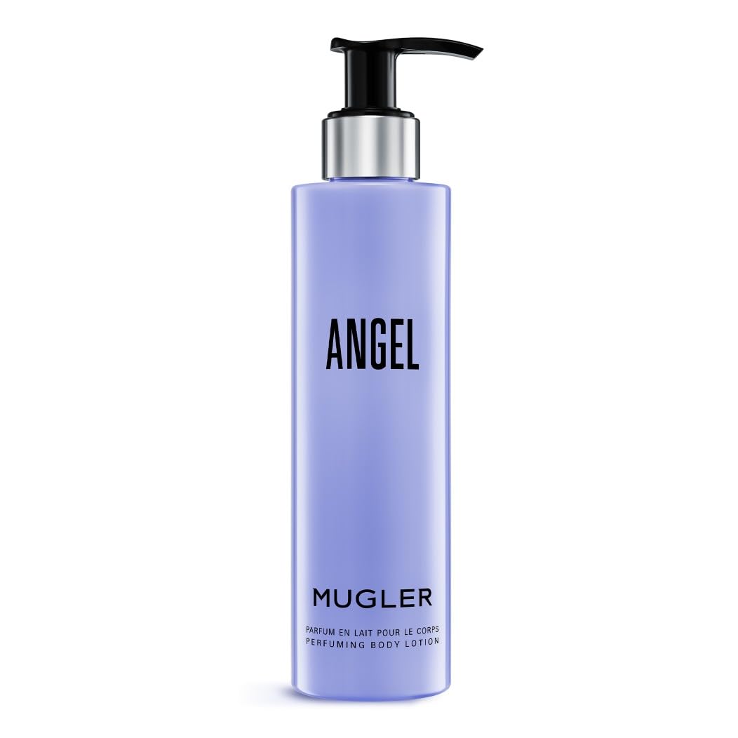 MUGLER Angel Perfuming Body Lotion, Amber and Gourmand Aroma, Bodycare for Women, 200ml