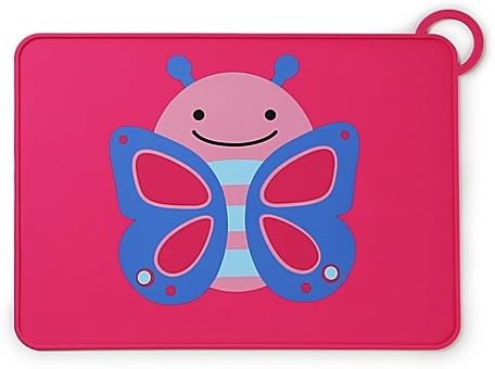 Placemat Silicone Reusable Butterfly Set of 2