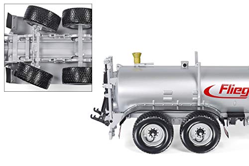 WIKING 077337 Fliegl VFW 18.000 Profiline / Schlitzgerät Universal 15 m, Modell, 1:32, Metall/Kunststoff, Ab 14 Jahre, Viele Funktionen, Funktionsfähiges Schlitzgerät, Verstellbare Schlitzeinheit – Bild 5