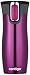 Contigo West Loop Autoseal Travel Mug, Stainless Steel Thermal Mug, Vacuum Flask, Leakproof, Coffee Mug with BPA Free Easy-Clean Lid, Raspberry, 470 ml