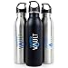 WaterVault Stainless Steel Water Bottle - Lightweight, Bpa-Free Sports Canteen, 24oz