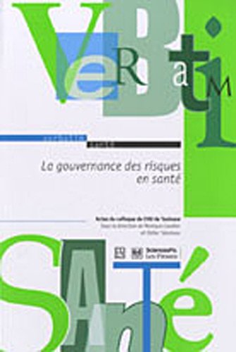 La  gouvernance des risques en santé