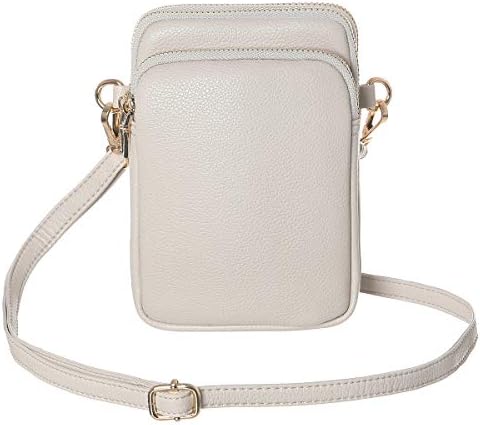 HAIDEXI Lightweight Nylon Small Purses and PU leather Small Crossbody bag Cell Phone Purses Wallet for Women