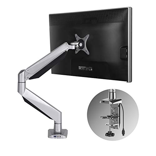 Loctek Monitor Mount Heavy Duty Single LCD Arm Stand Desk Mount