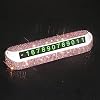 CoyiL Diamond Bling Auto Tijdelijke Parking Card Lichtgevende Telefoon Nummerplaat Verborgen Nuttige Interieur…