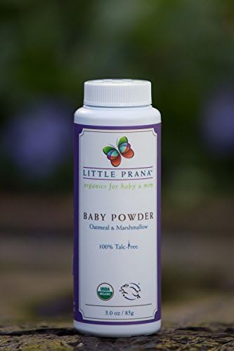 Kimberly Parry Organics Little Prana Diaper Rash Care, Baby Powder, Oatmeal &amp; Marshmallow, 3 oz