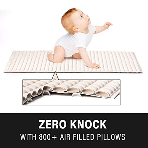 BOWERBIRD Premium Air Cushion Bathtub Mat with 800+ AirFilled Cells