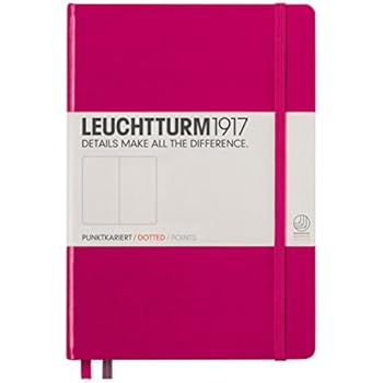 Leuchtturm1917 Hardcover Medium Dotted Journal [Berry]