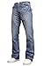 APT Mens Designer Basics Regular Fit Bootcut Jeans, 28