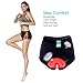 Twotwowin Women Padded Bicycle Cycling Underwear Shorts Breathable Bike Shorts