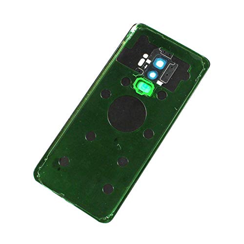 Ubrokeifixit Compatible Front Outer Lens Glass Screen Rear Panel Back Cover Replacement for Samsung Galaxy S9+ Plus 6.2" SM-G965 All Phone Carriers(NO-LCD;NO-Digitizer) (Black)