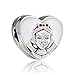 PANDORA Disney Snow White Portrait Sterling Silver Charm - 797165ENMX