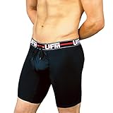 NEW UFM 3.0 Underwear for Men Adjustable Athletic Support Boxer Brief 9 Inch