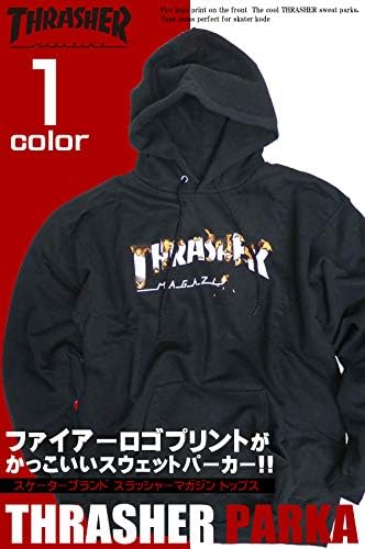 Amazon Thrasher パーカー スラッシャー パーカー Intro Burner Hood Parka Xlサイズ ブラック トレーナー パーカー 通販