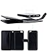 Valentoria for iPhone 6/6s Wallet Case, Leather Wallet Case Magnetic Detachable Slim Back Cover Card Holder Slot Wrist Strap(iPhone 6/6s, Black)