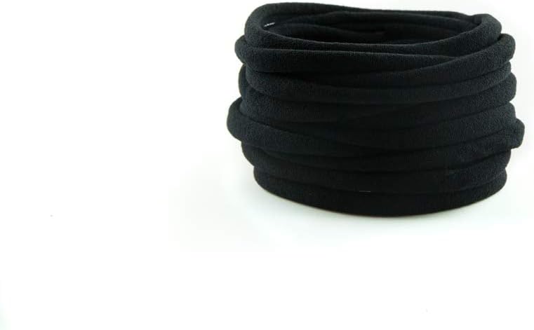 Nylonbands Nylon Headbands for Baby Girls – Craft DIY Hair Bows – Pack of 10