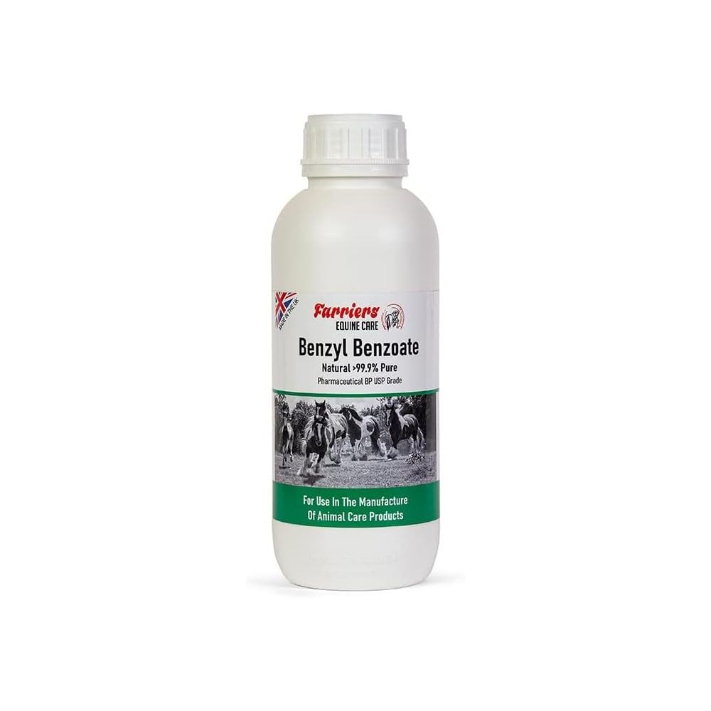 Farriers Equine Care Benzyl Benzoate Pure Undiluted (500ml)