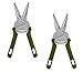 Kuhn Rikon Extra Large Heavy Duty Household & Kitchen Shears, Olive, Set Of 2