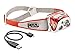 Petzl - REACTIK+ Headlamp, 300 Lumens, Bluetooth Enabled, Orange